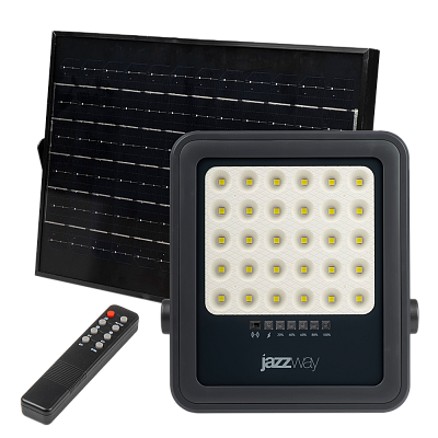 Прожектор с солнечной панелью PFL SOLAR 02 100 6500K GR IP65